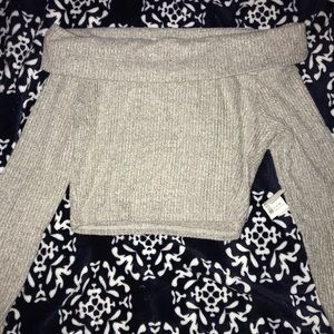 Off Shoulder Sweater